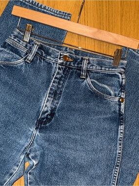 Vintage Wrangler High Rise Women's Blue Denim Jeans